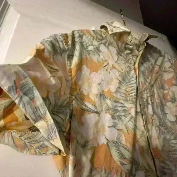 American Eagle Button Up Shirt Summer Pool Beach Small - Picture 7 of 7